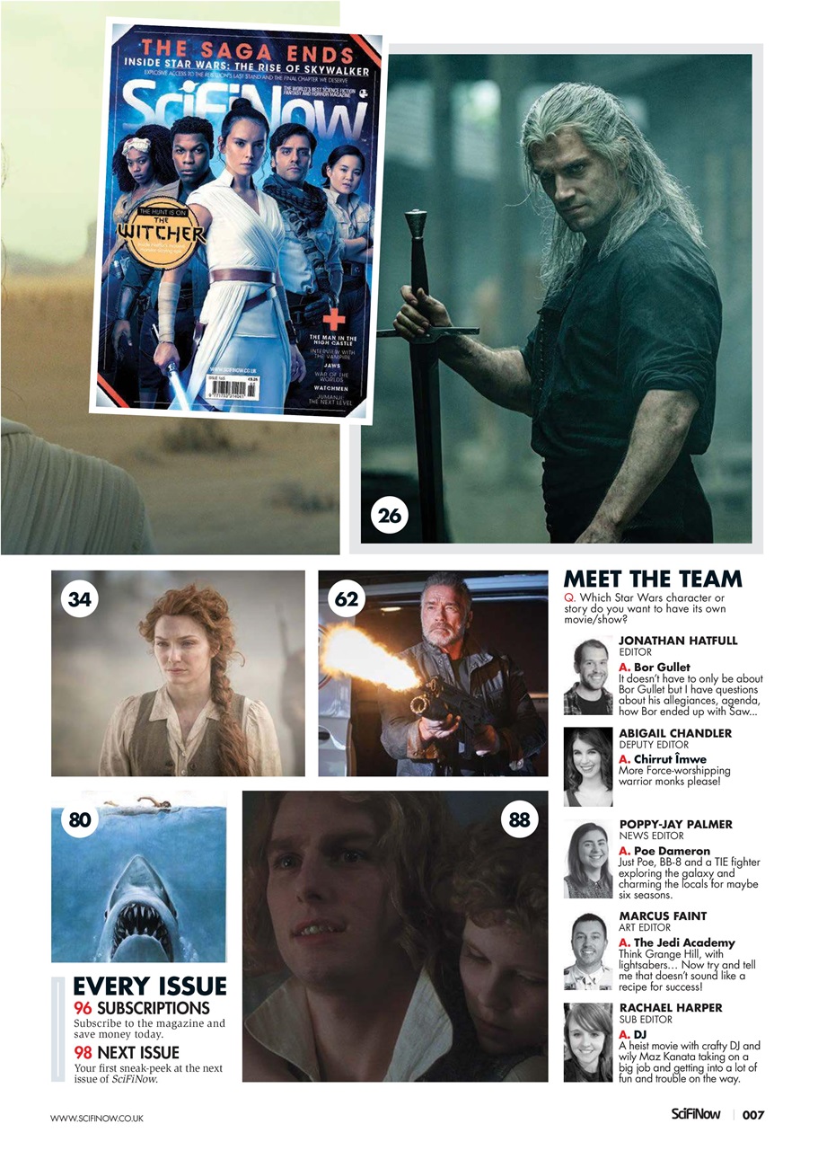 SciFiNow Preview Pages