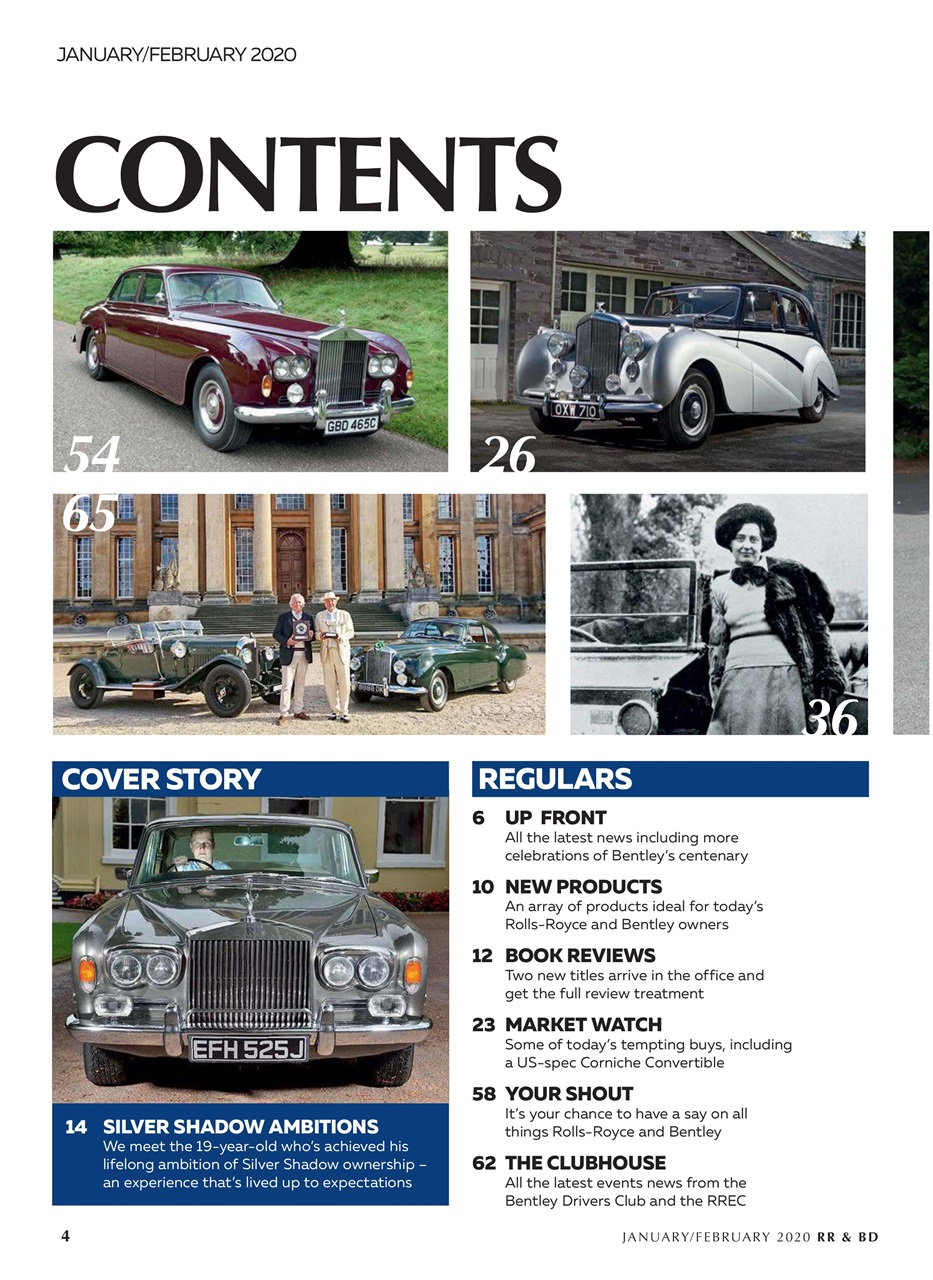 Rolls-Royce & Bentley Driver Preview Pages