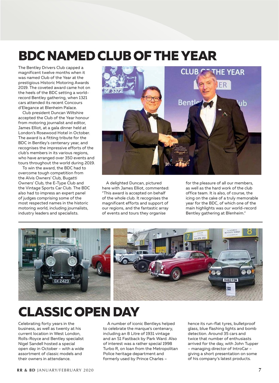 Rolls-Royce & Bentley Driver Preview Pages