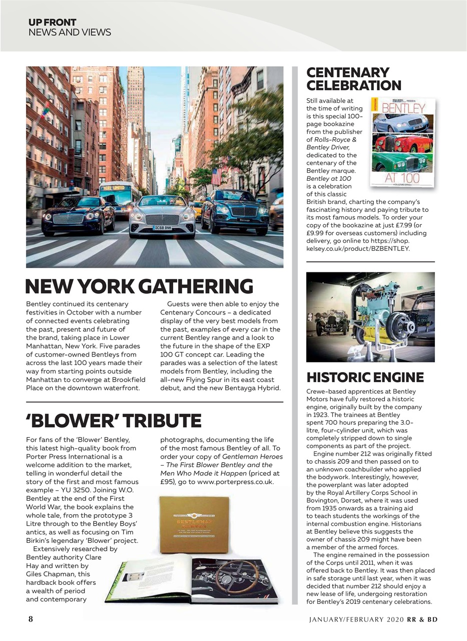 Rolls-Royce & Bentley Driver Preview Pages