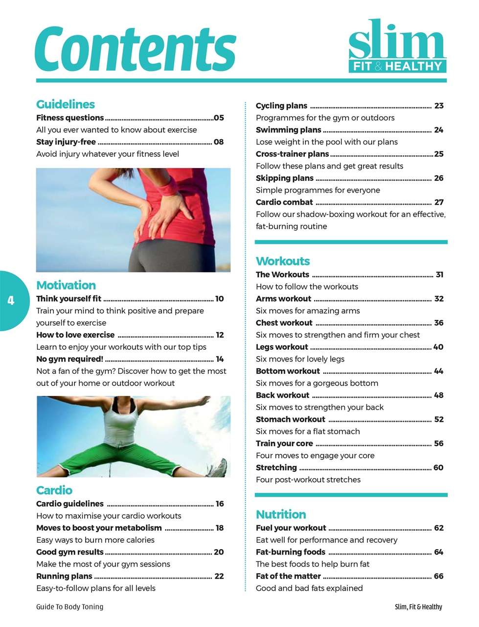 Slim Fit & Healthy Preview Pages