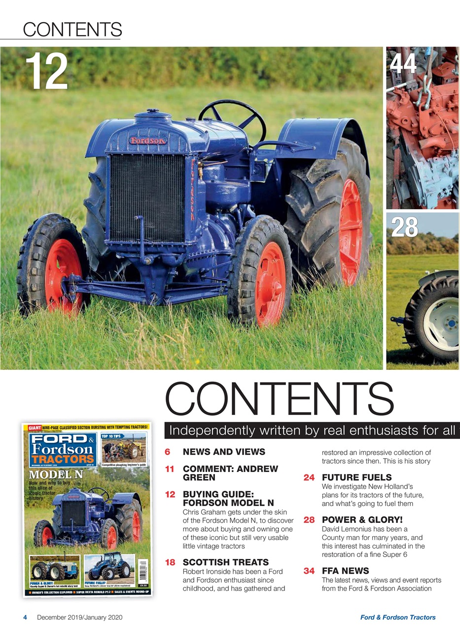 Ford & Fordson Preview Pages