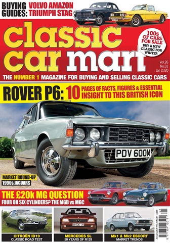 Classic Car Mart issue January 2020