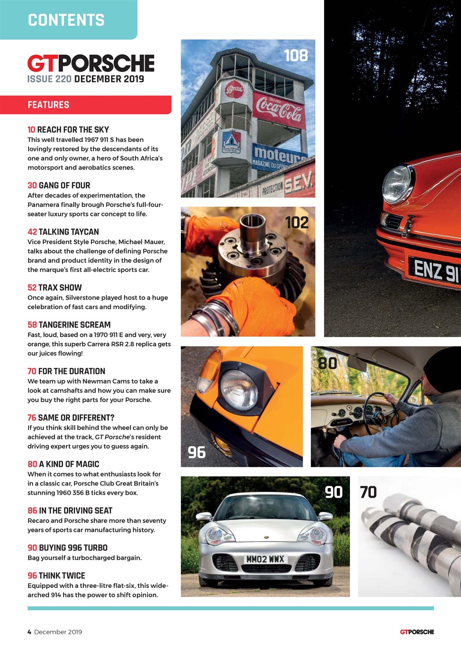 GT Porsche Preview Pages