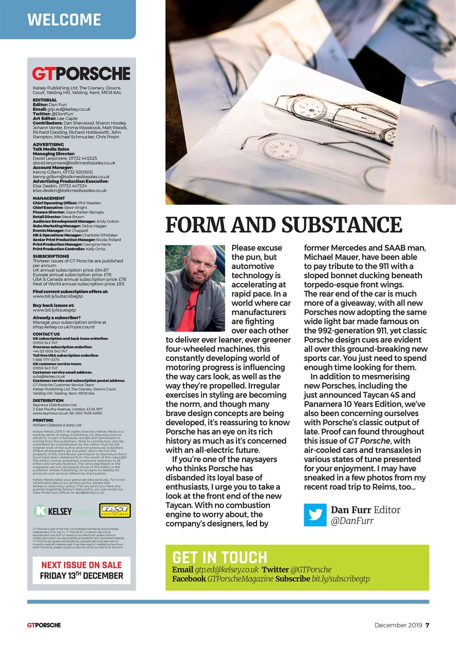 GT Porsche Preview Pages