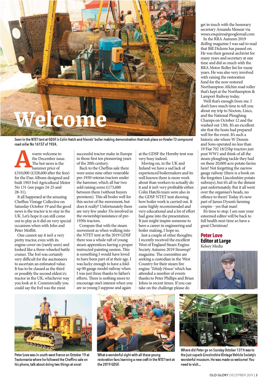 Old Glory Magazine Preview Pages