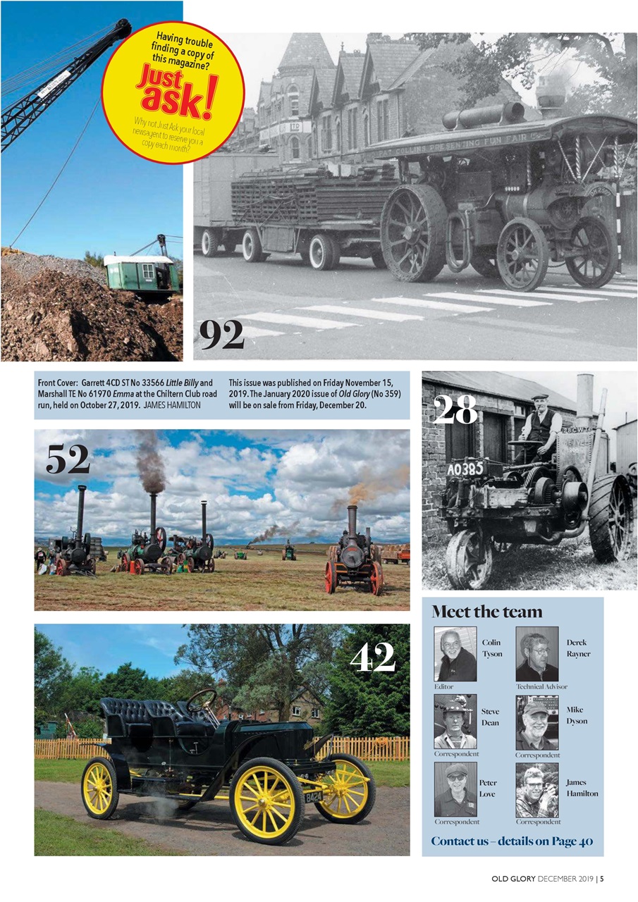 Old Glory Magazine Preview Pages