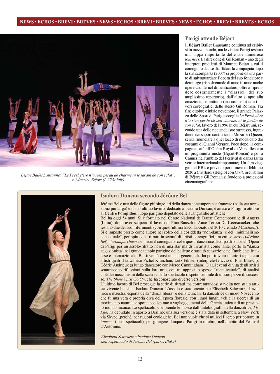 BALLET2000 Edizione Italia Preview Pages