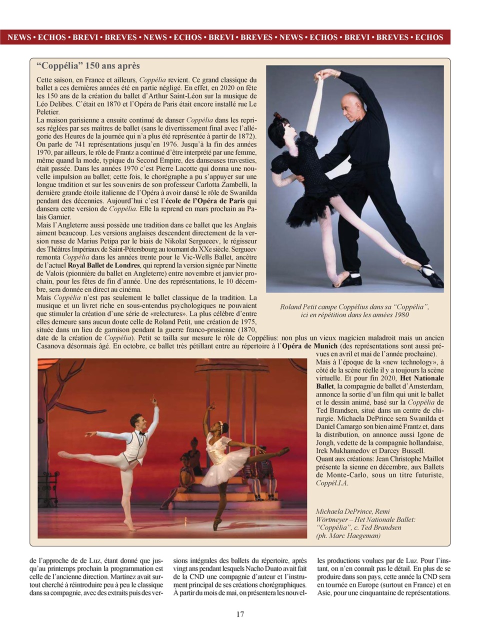 BALLET2000 Édition France Preview Pages