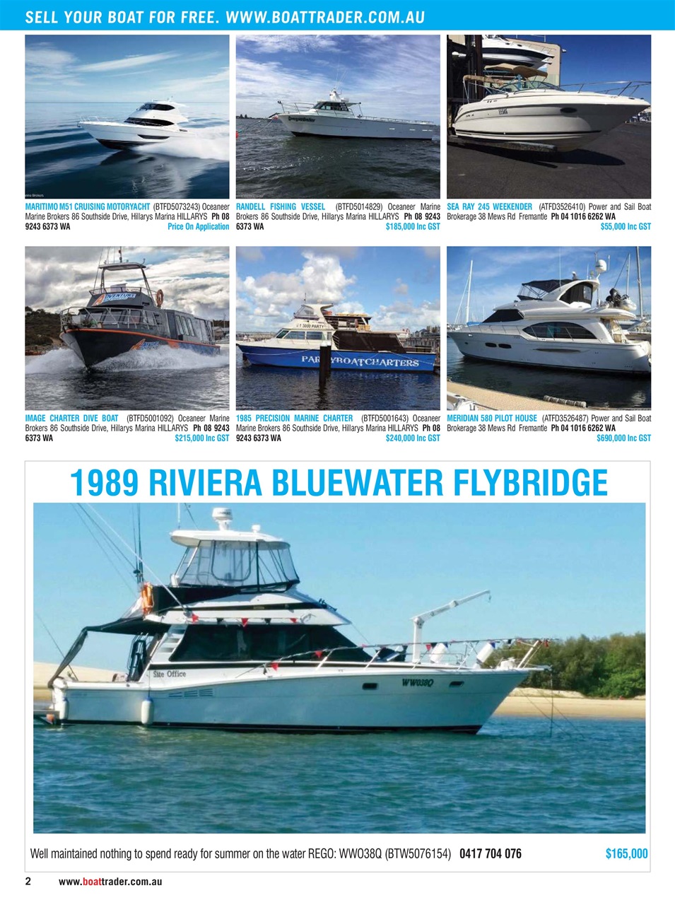 Boat Trader Australia Preview Pages