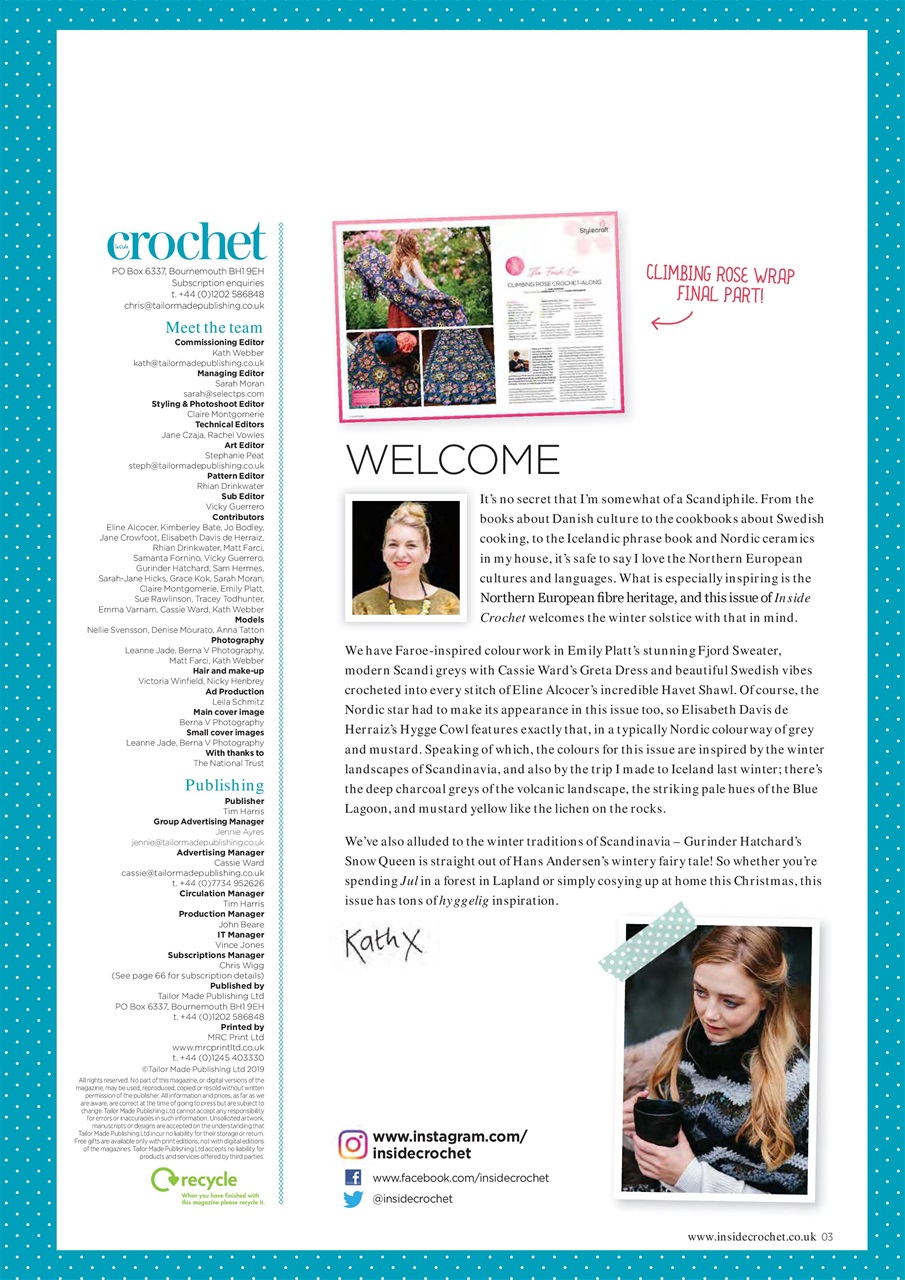 Inside Crochet Preview Pages