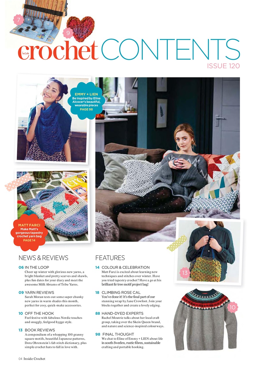 Inside Crochet Preview Pages