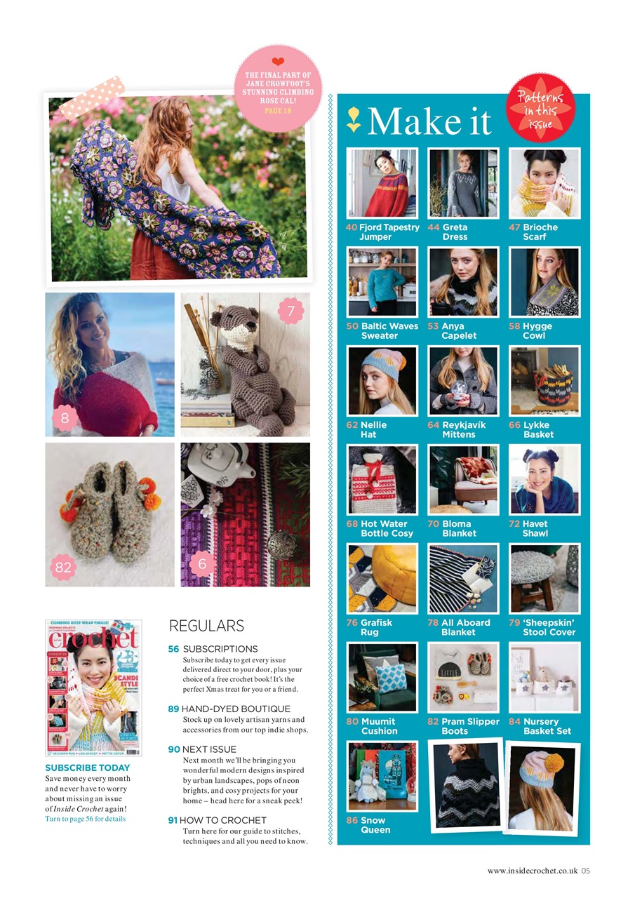 Inside Crochet Preview Pages