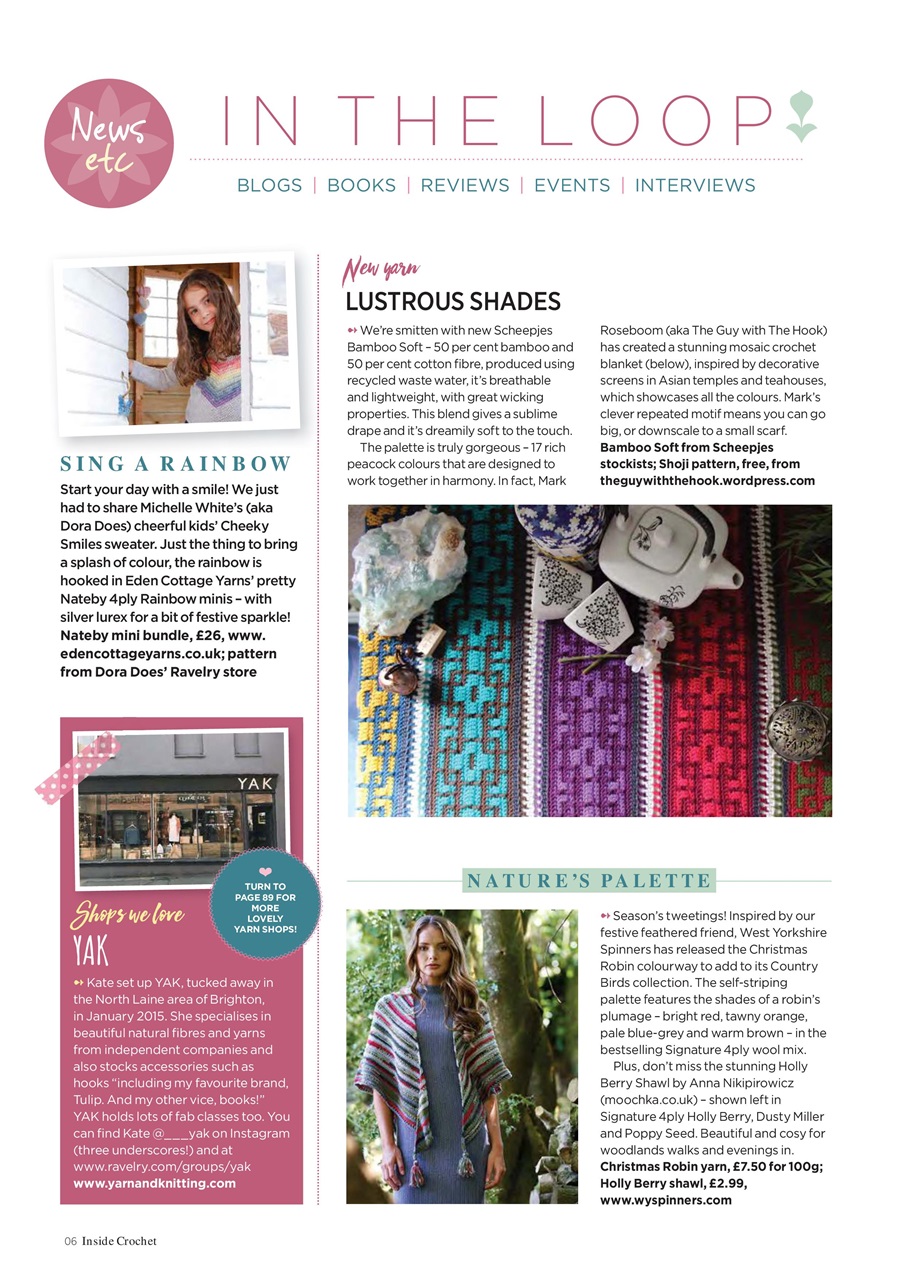 Inside Crochet Preview Pages