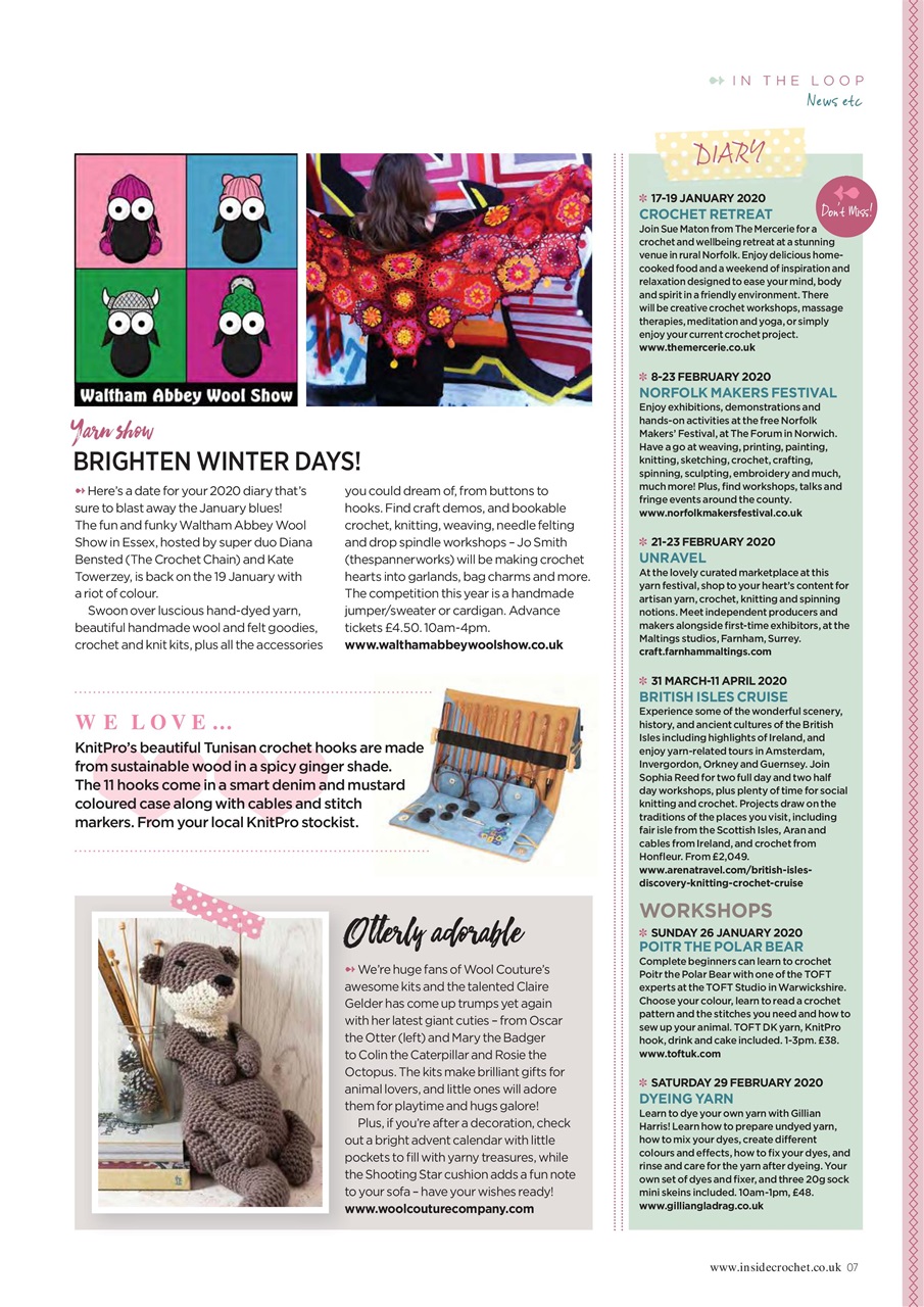 Inside Crochet Preview Pages