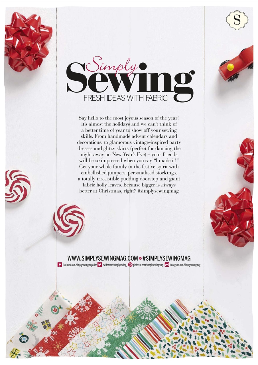 Simply Sewing Preview Pages