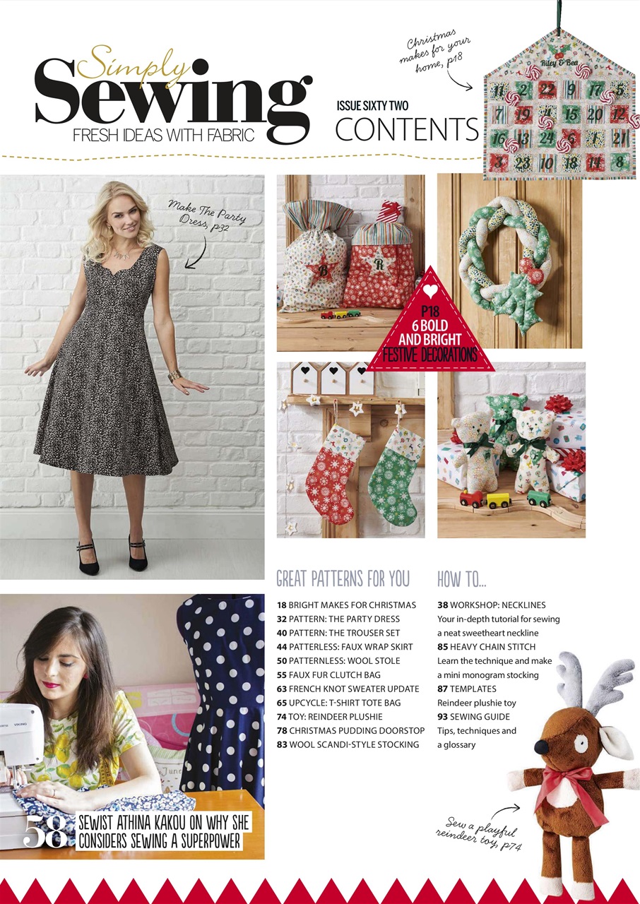 Simply Sewing Preview Pages