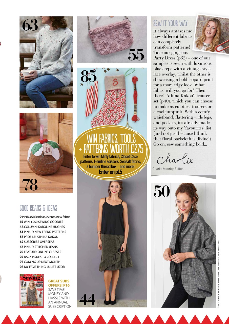 Simply Sewing Preview Pages