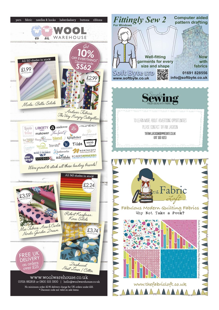 Simply Sewing Preview Pages