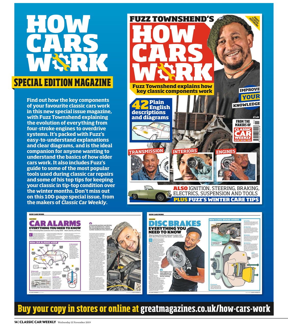 Classic Car Weekly Preview Pages