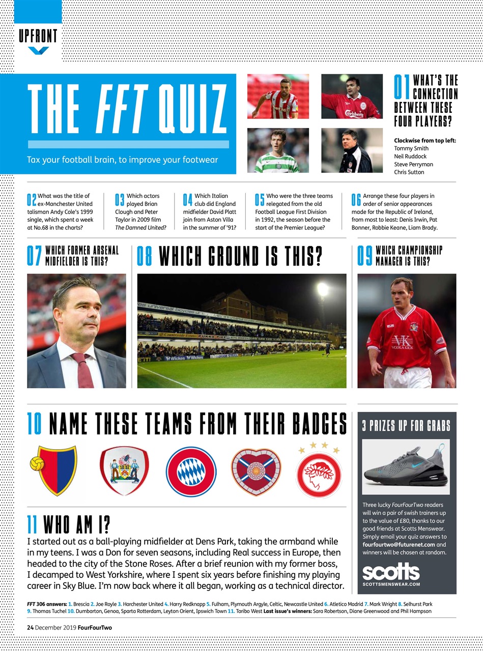 FourFourTwo Preview Pages