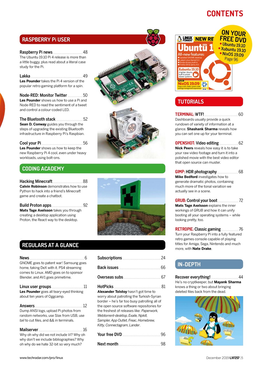 Linux Format Preview Pages