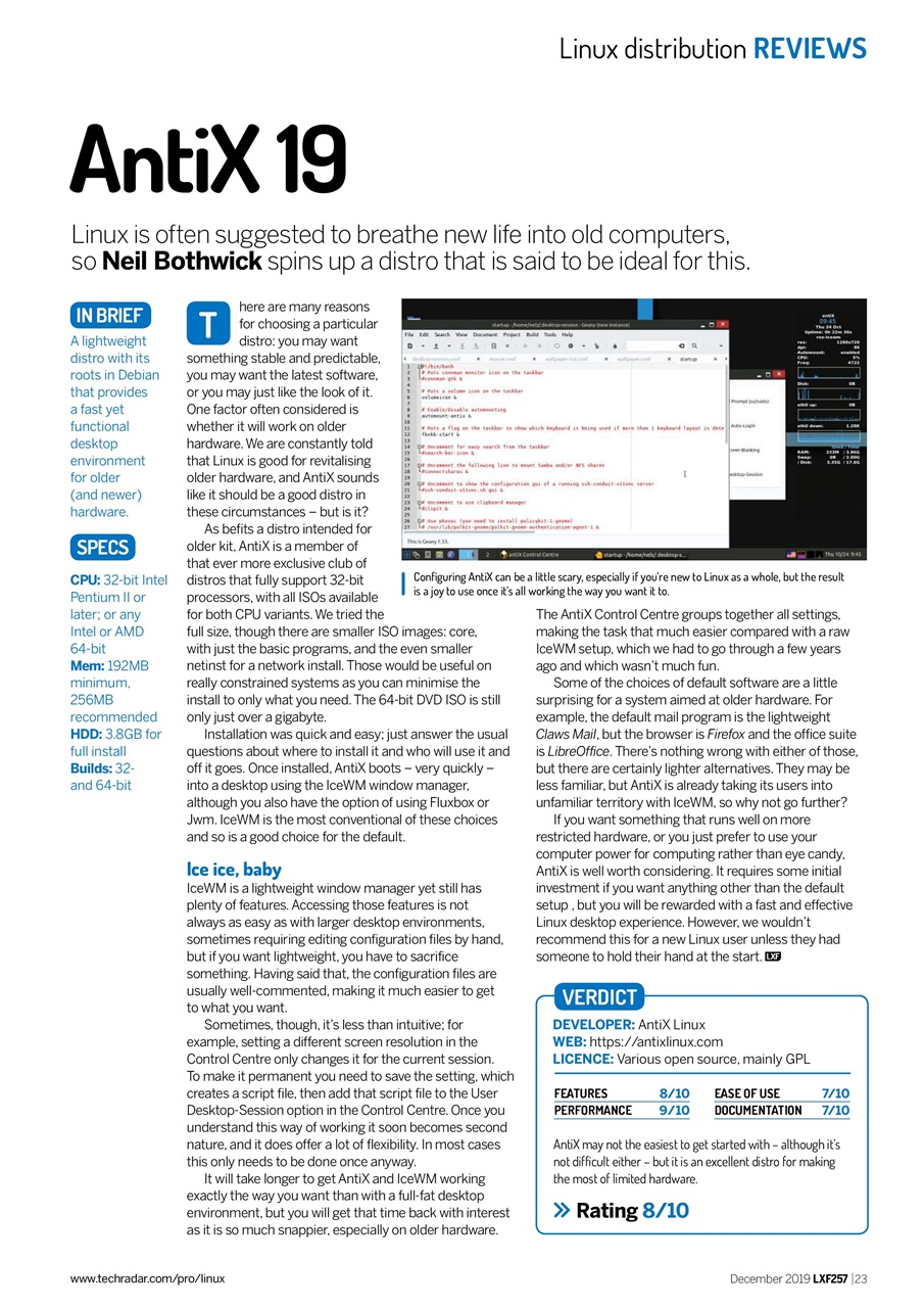 Linux Format Preview Pages