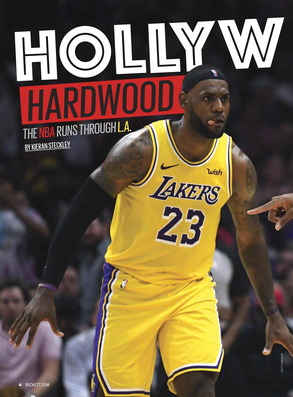 Beckett Basketball Magazine Preview Pages