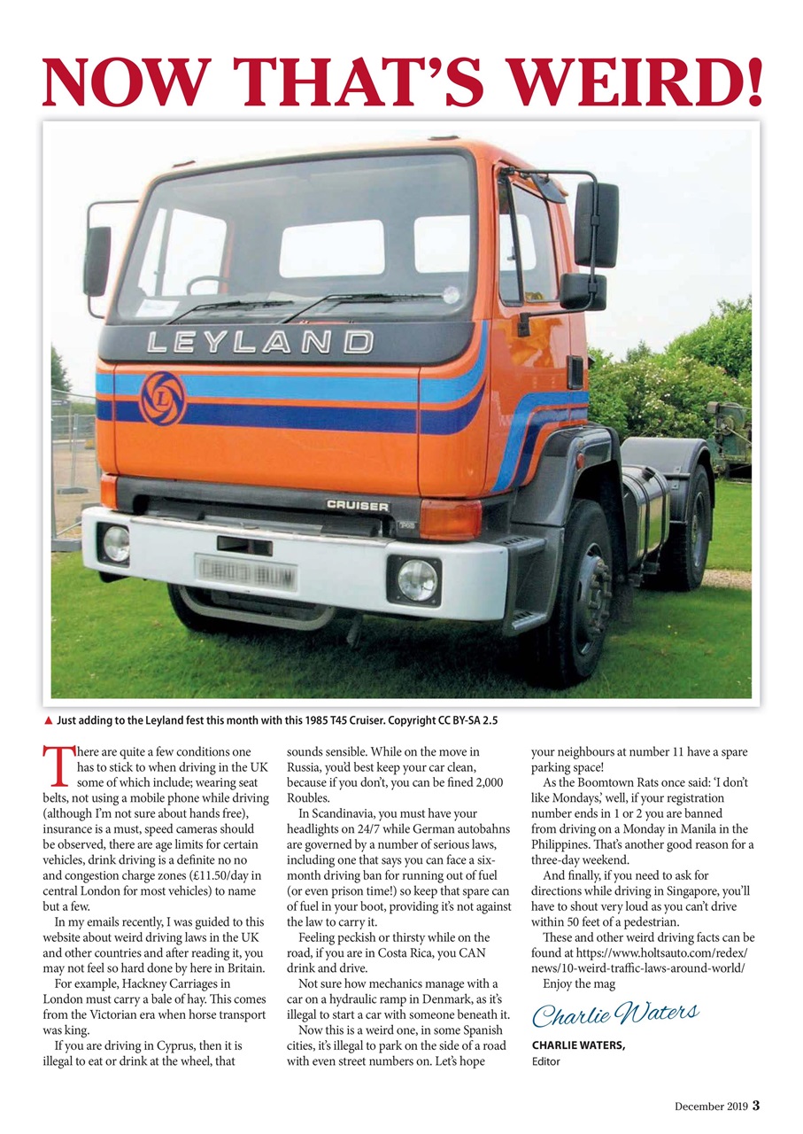 Heritage Commercials Magazine Preview Pages