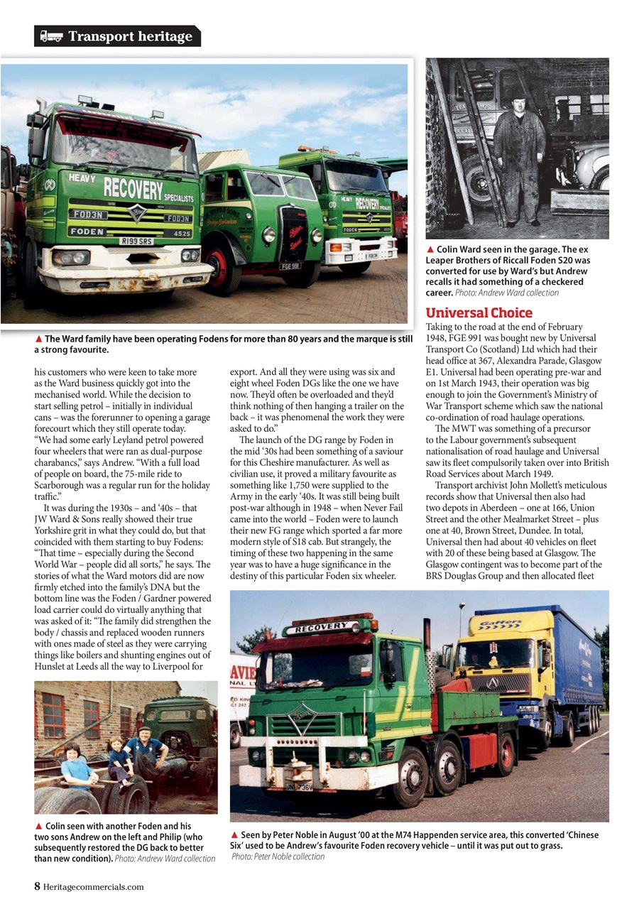 Heritage Commercials Magazine Preview Pages