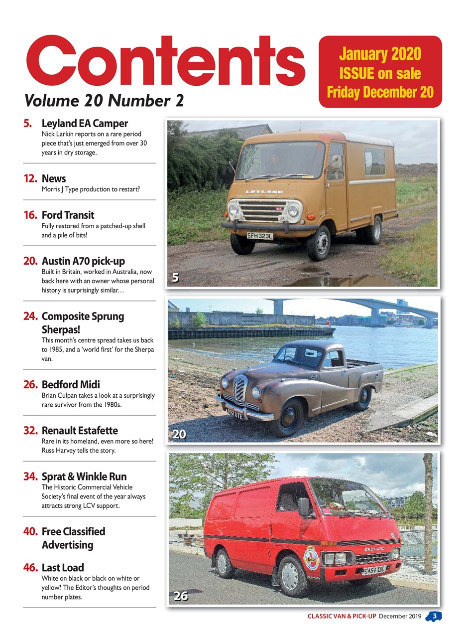 Classic Van & Pick-up Preview Pages