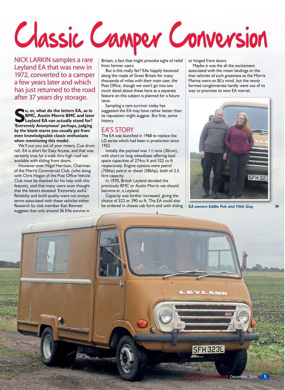Classic Van & Pick-up Preview Pages