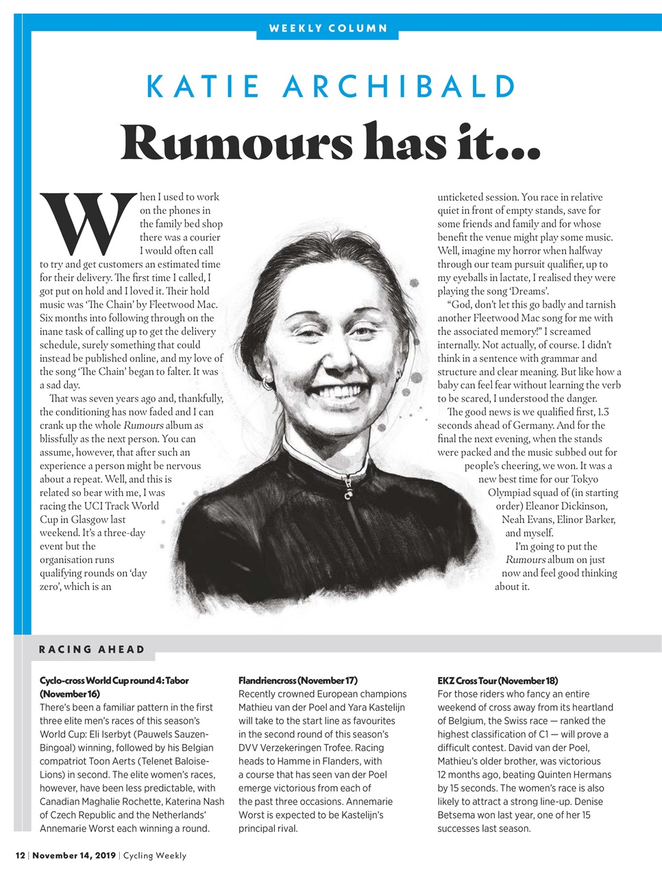 Cycling Weekly Preview Pages