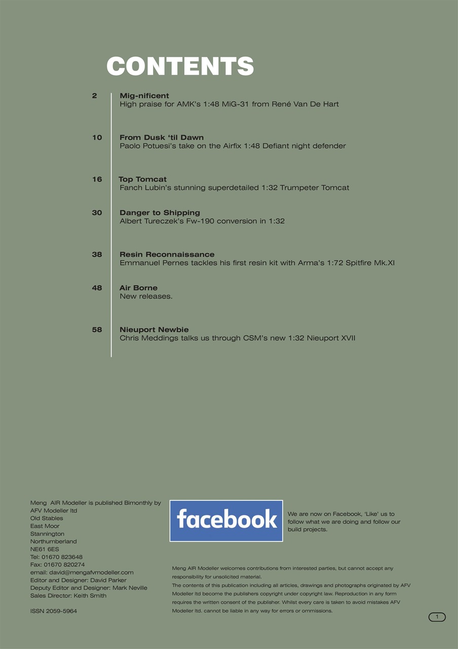Meng AIR Modeller Preview Pages