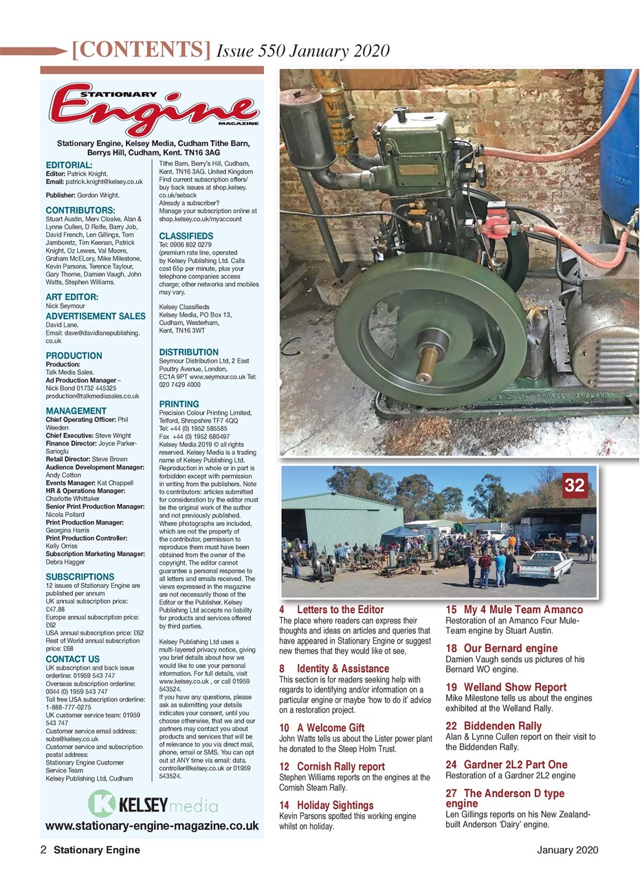 Stationary Engine Preview Pages