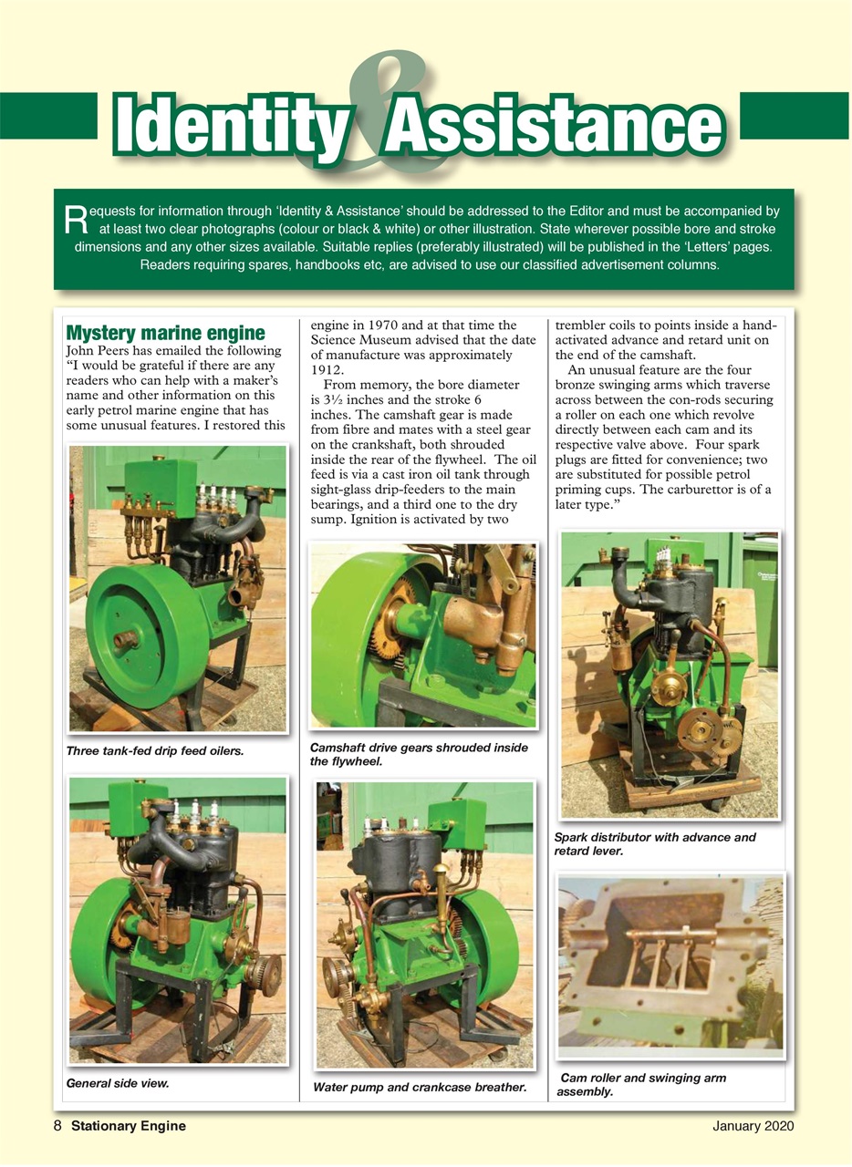 Stationary Engine Preview Pages
