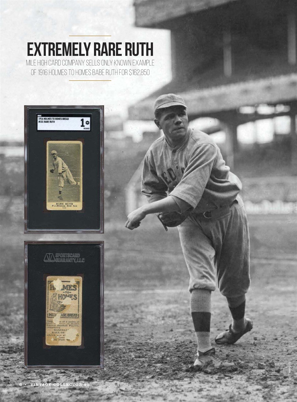 Beckett Vintage Collector Magazine Preview Pages