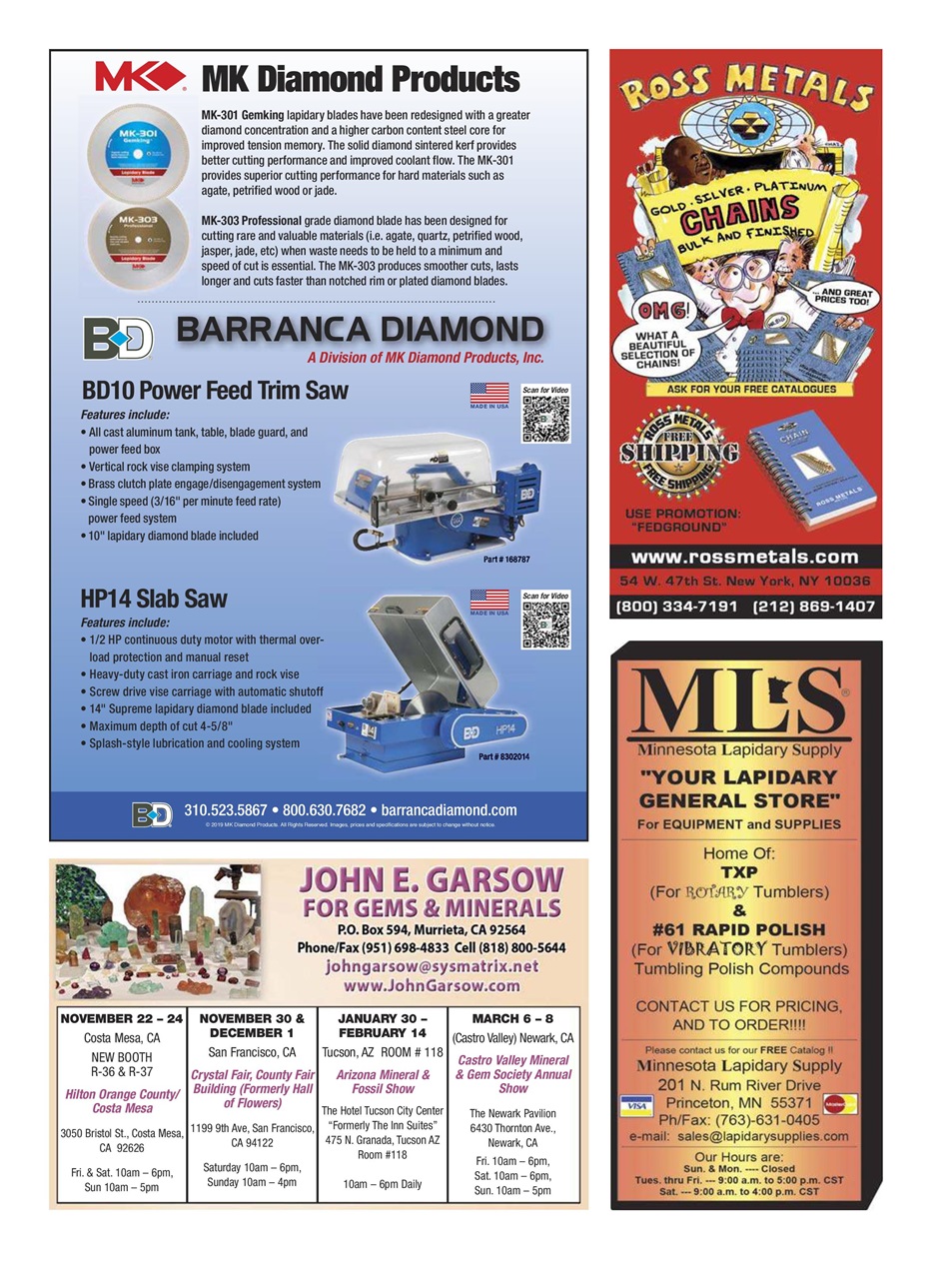 Rock&Gem Magazine Preview Pages