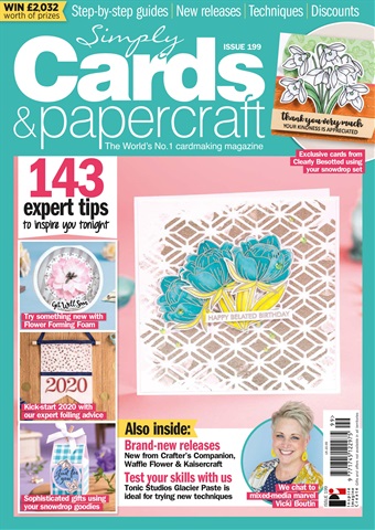 Simply Cards & Papercraft issue Issue 199