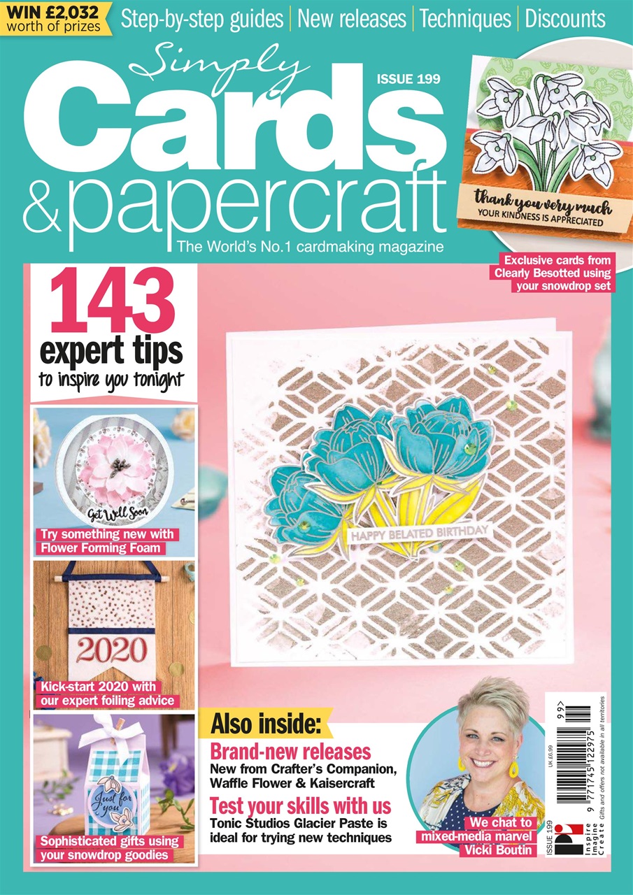 Simply Cards & Papercraft Preview Pages