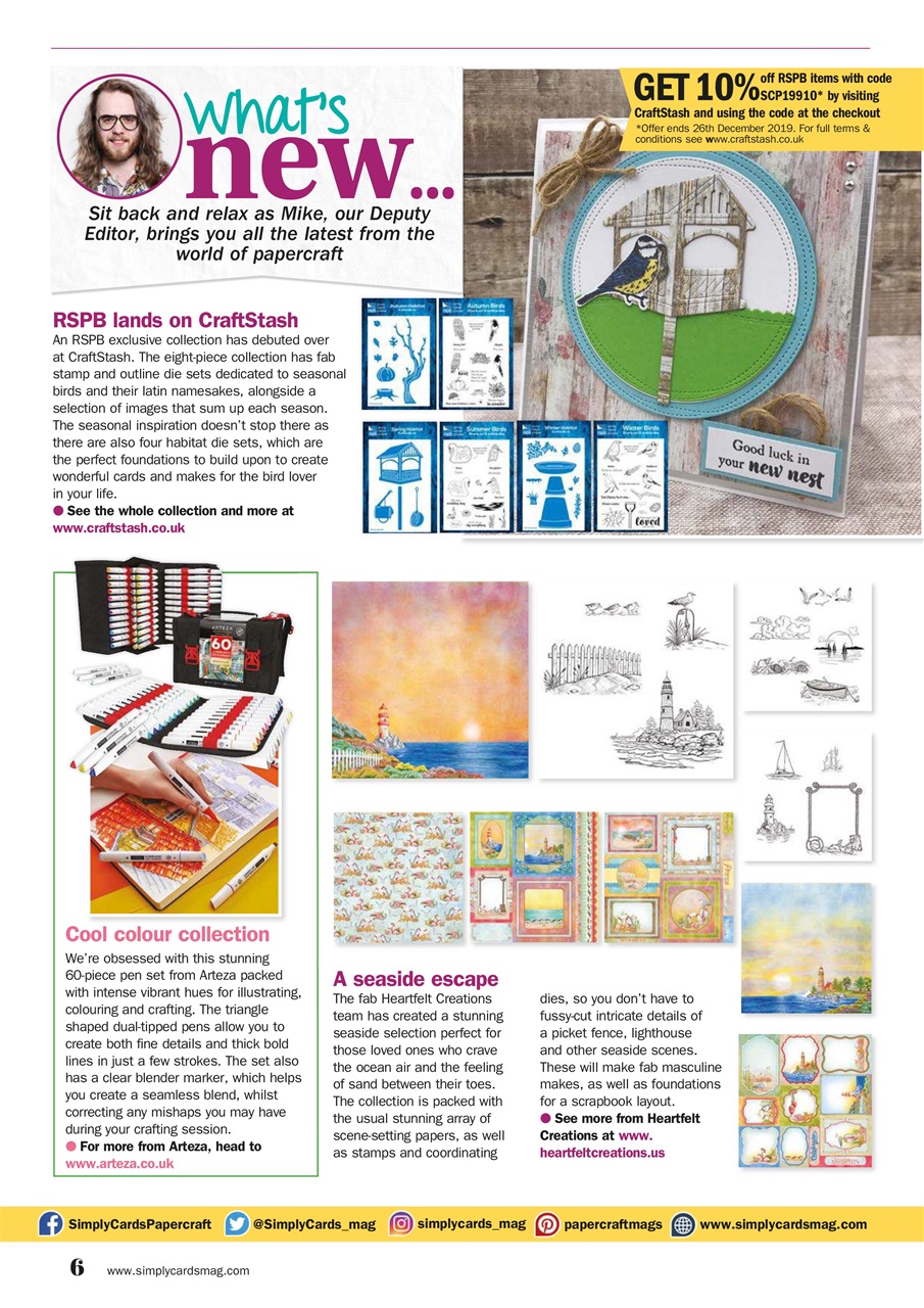 Simply Cards & Papercraft Preview Pages