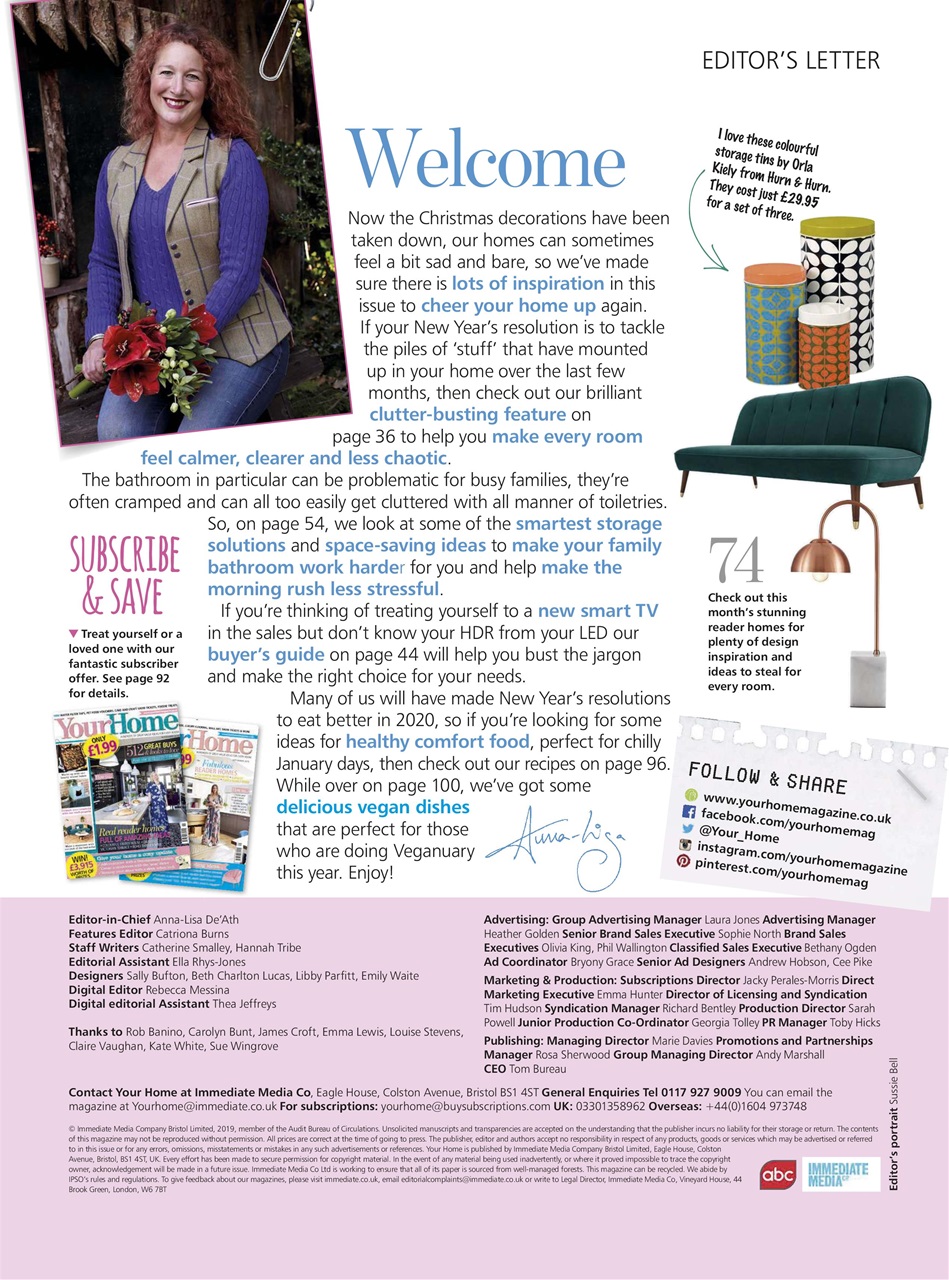 Your Home Magazine Preview Pages