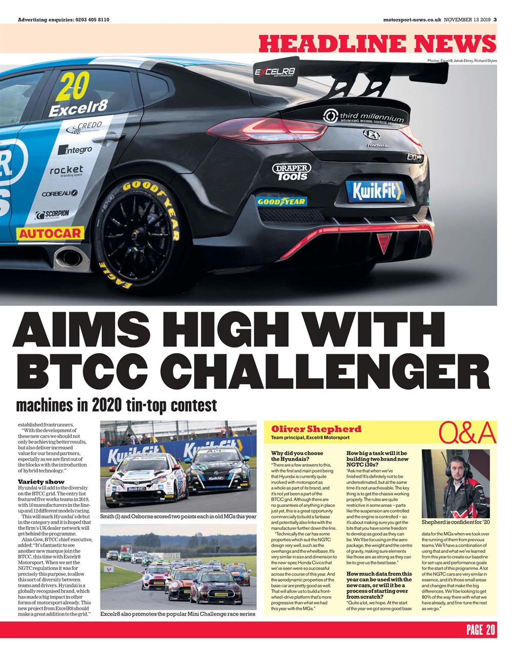 Motorsport News Preview Pages