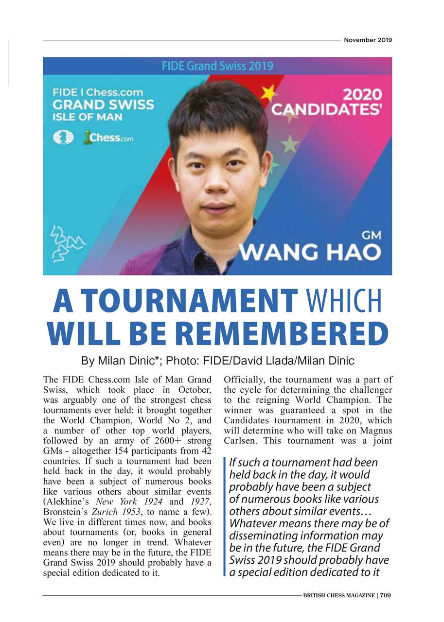 British Chess Magazine Preview Pages
