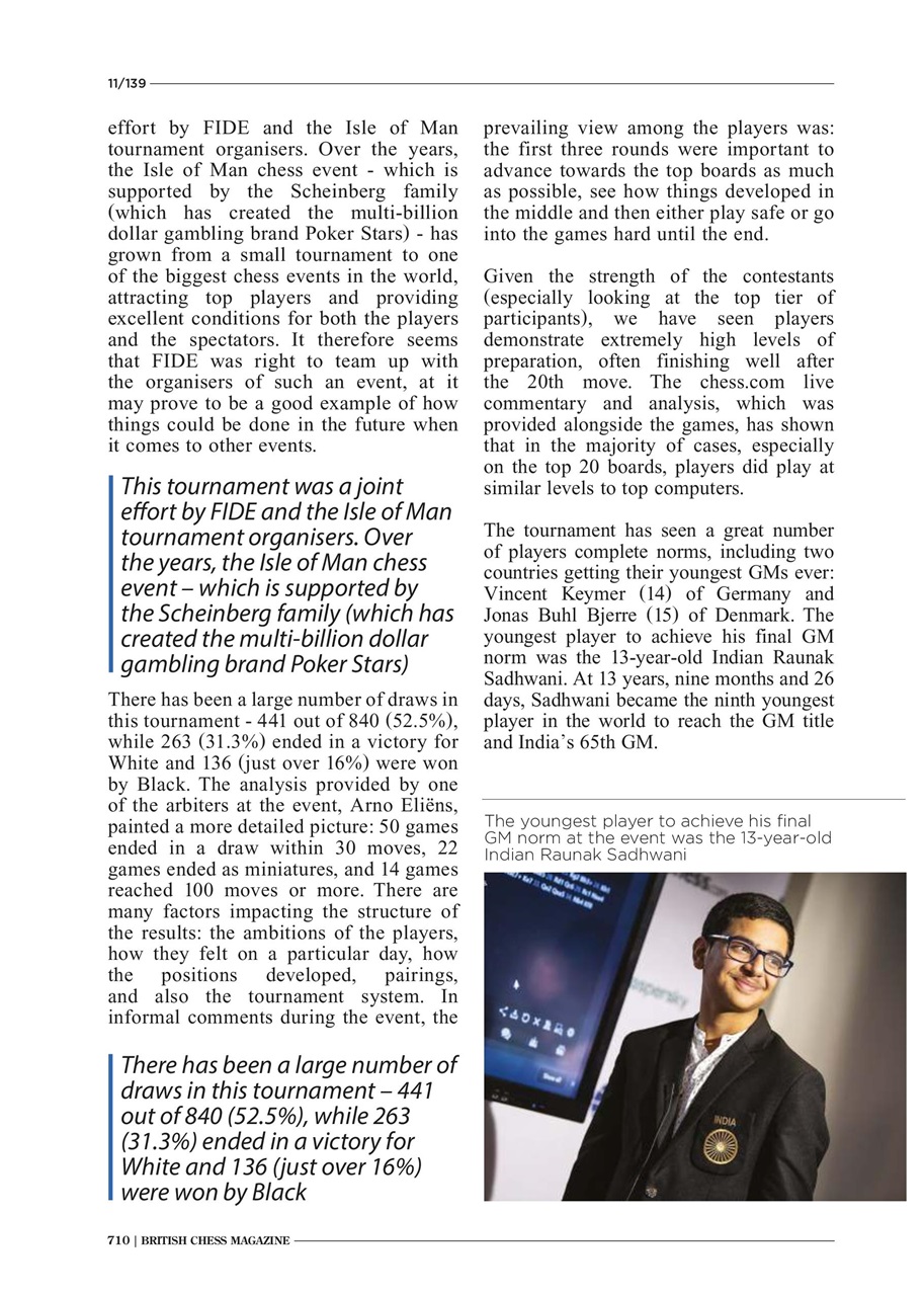 British Chess Magazine Preview Pages