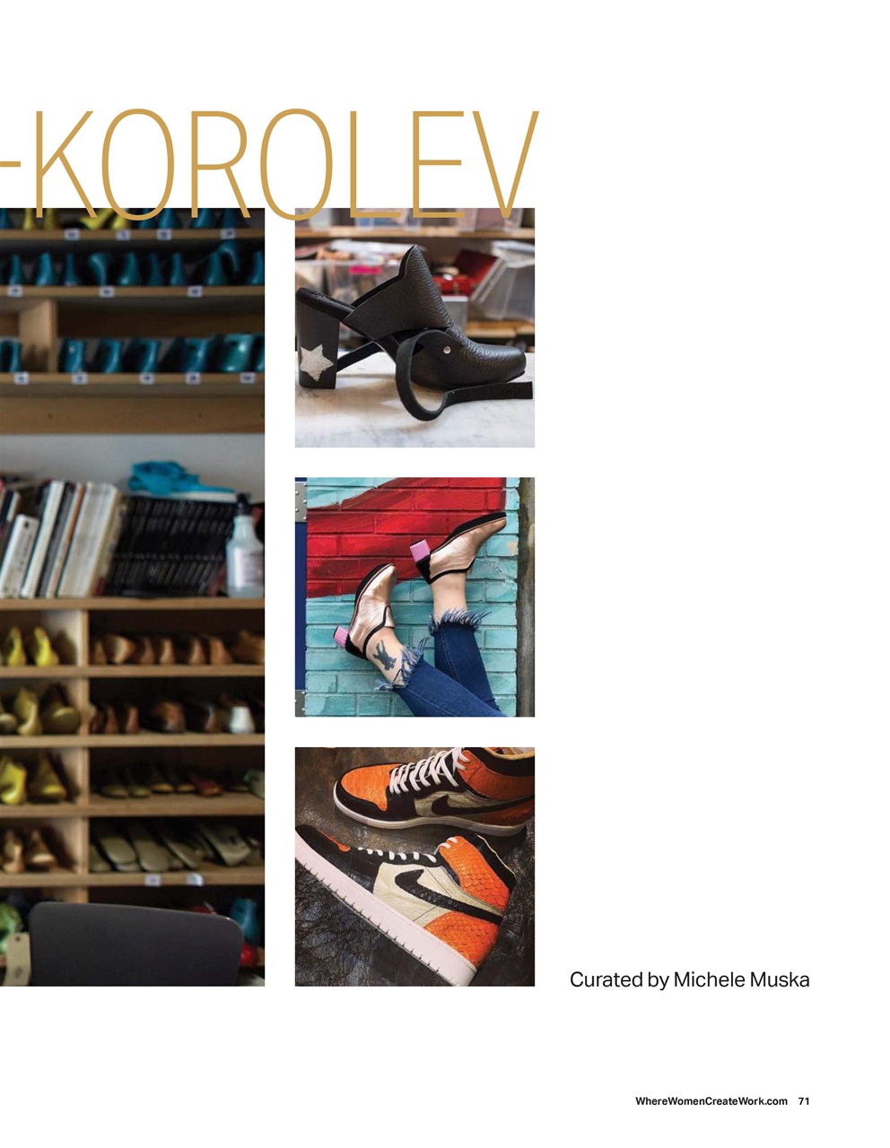 Where Women Create Work Preview Pages