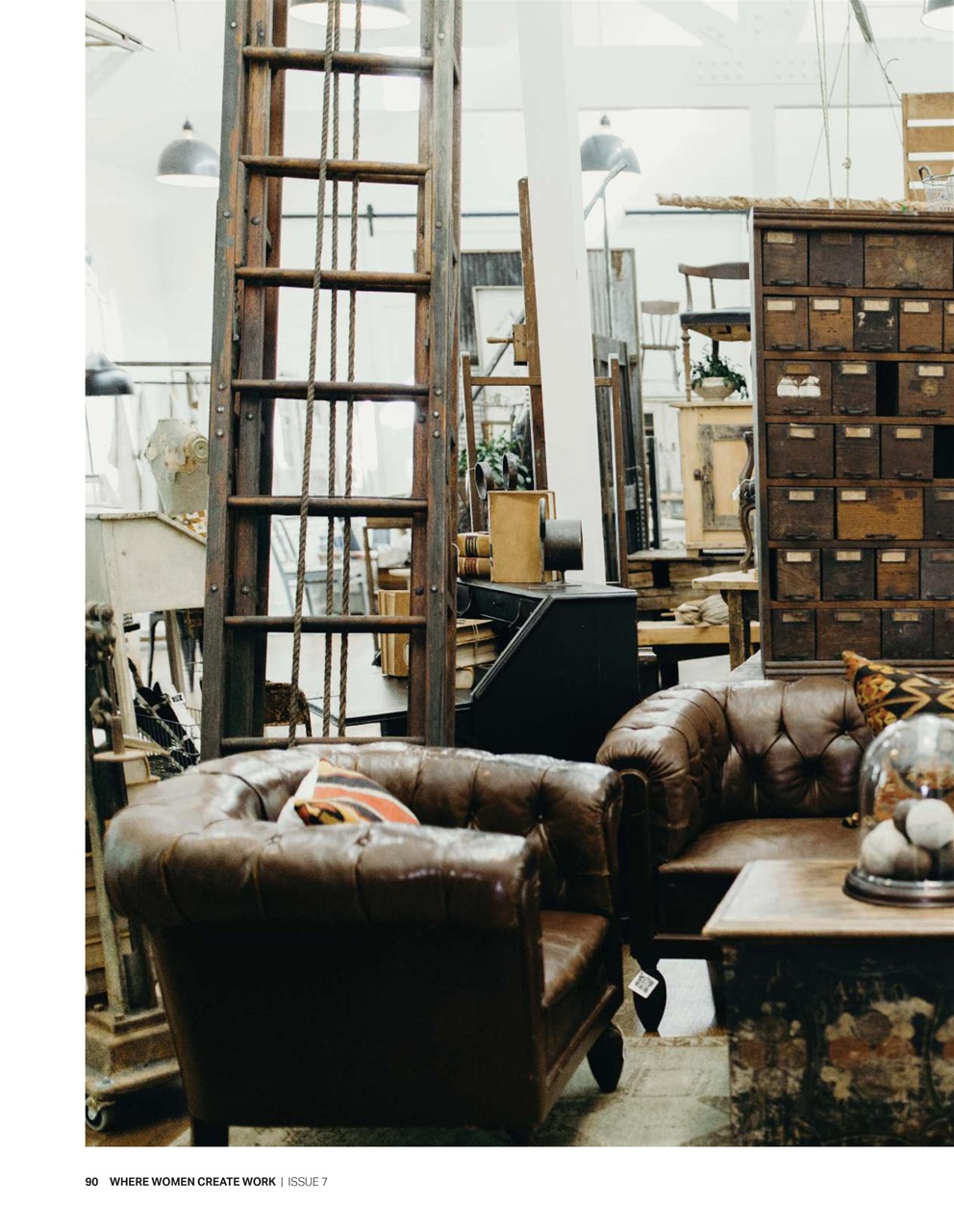 Where Women Create Work Preview Pages