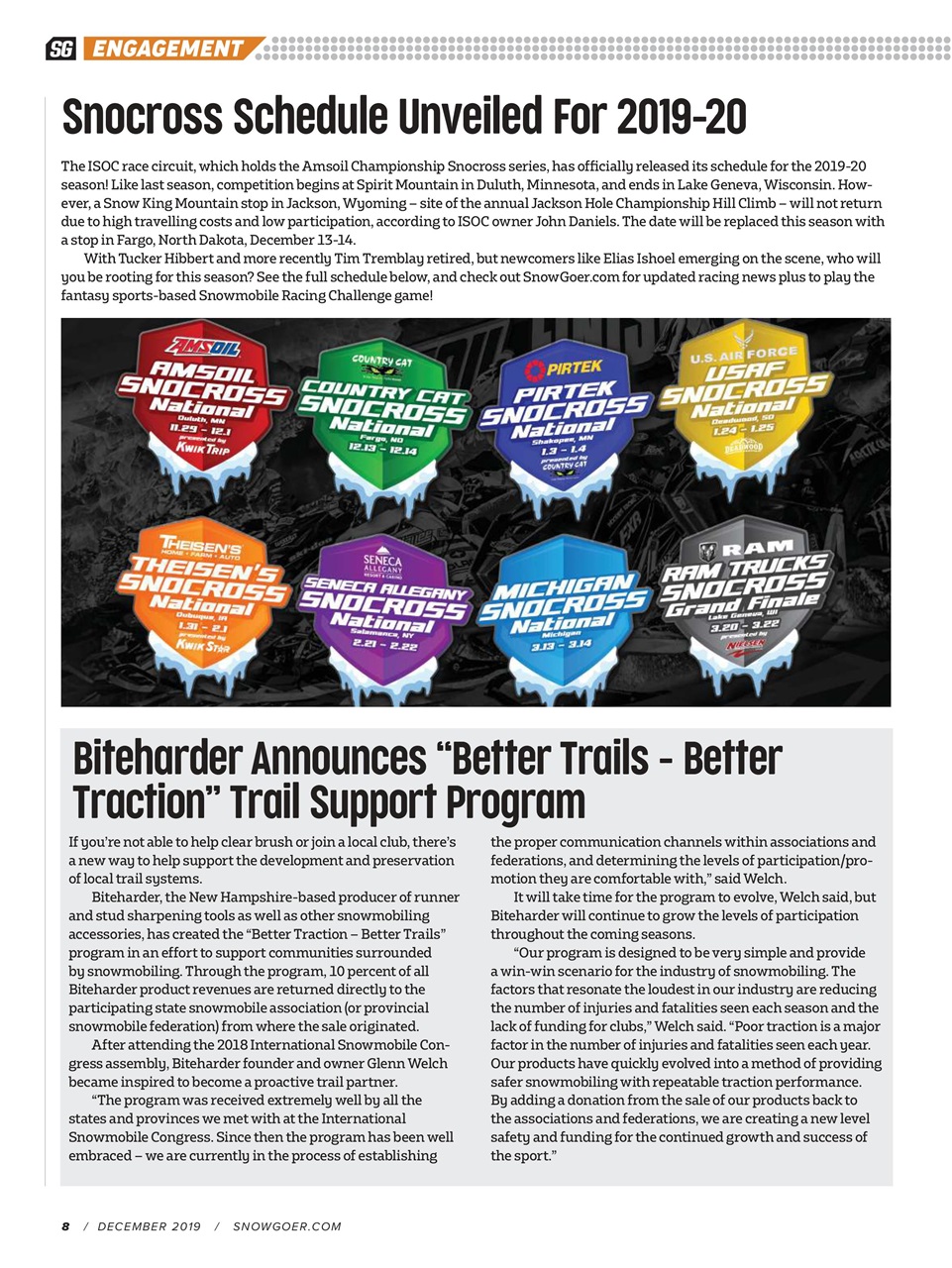 SnowGoer Preview Pages