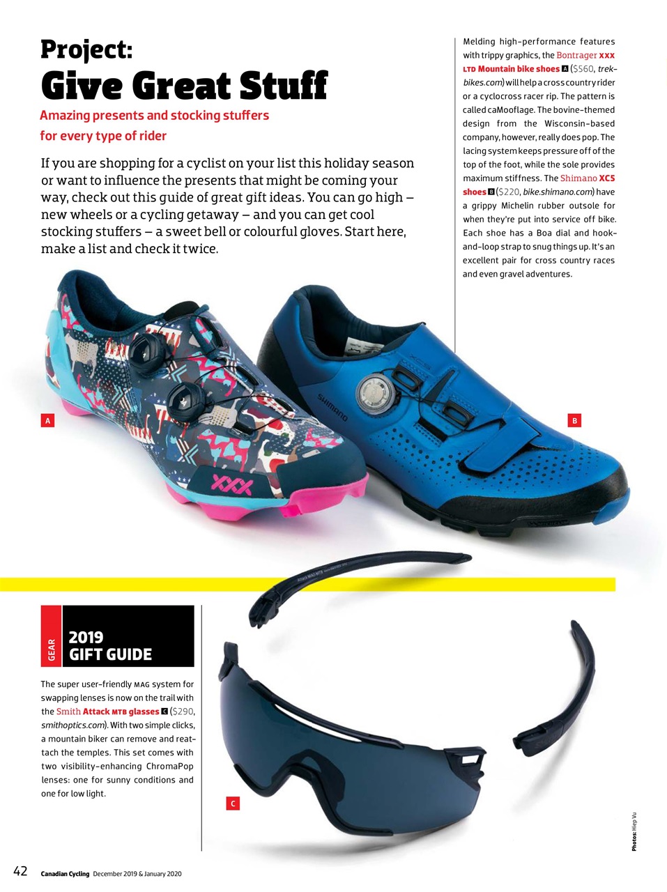 Canadian Cycling Magazine Preview Pages