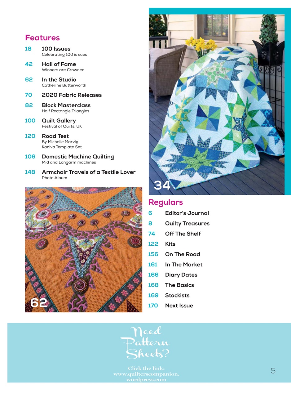 Quilters Companion Preview Pages